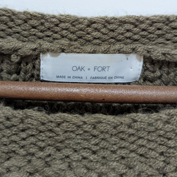 Oak + Fort Wmn's Sweater - Sz S - Picture 5 of 6